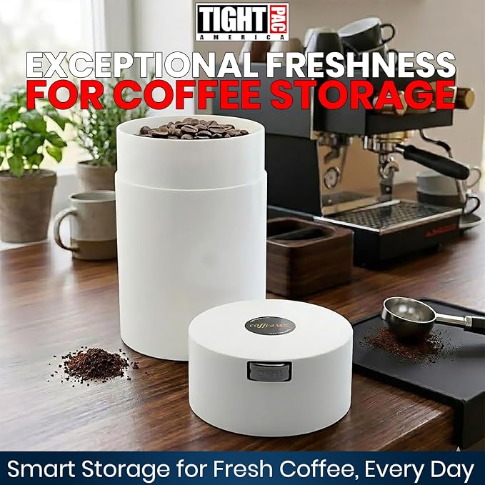 CoffeeVac 1LB – Patented Airtight Container | Multi-use Vacuum container works - Image 2