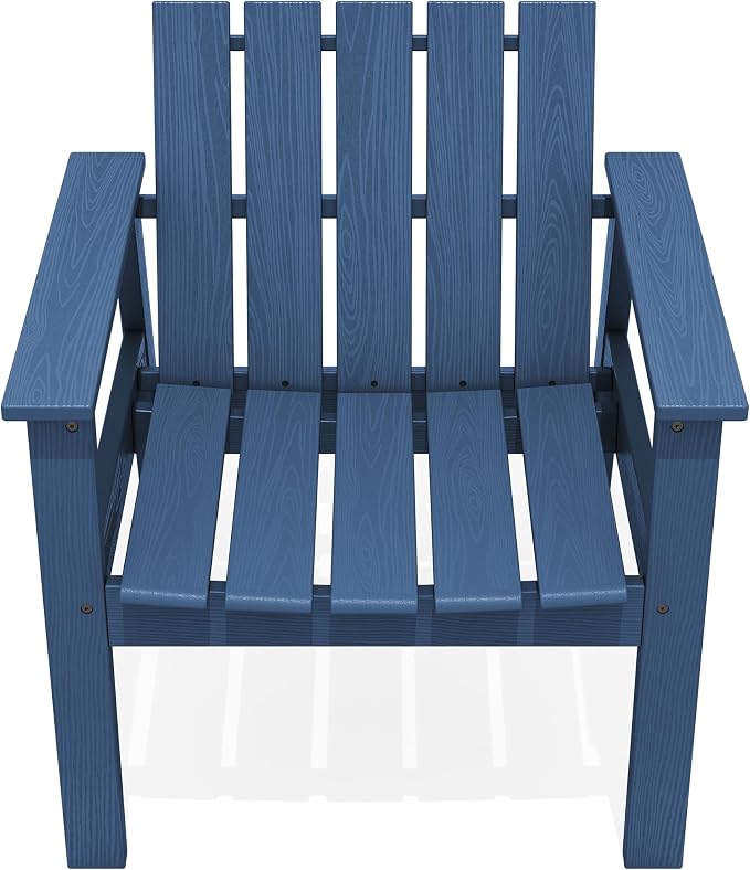 SERWALL Adirondack Chair Set, Includes Adirondack Chairs Set of 2 and 1 Piece - Image 2