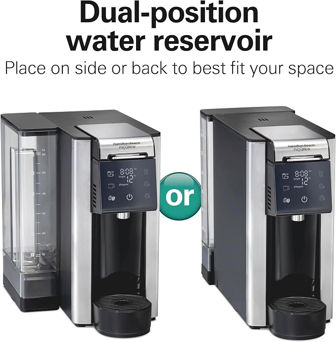 Hamilton Beach Flexbrew Advanced 5-in-1 Programmable 12 Cup Drip and Single - Image 5