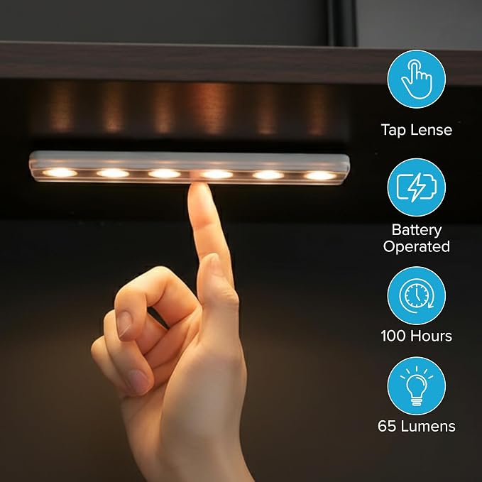 Brilliant Evolution 0.9" Ultra-Thin Wireless Under Cabinet Lights - Image 4