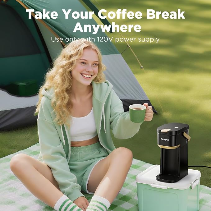 Tastyle Single Serve One Cup Coffee Maker, - Image 7
