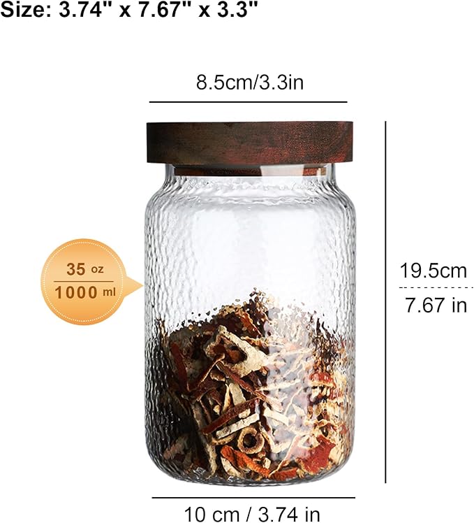 Viovian Glass Storage Jars - Image 3