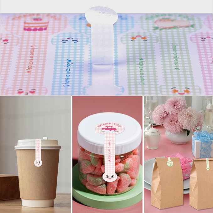 Beyonday 300pcs Handmade Lollipop Baking Stickers - Image 7