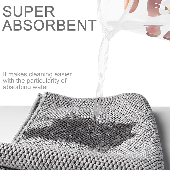 6Pack Barista Towels, Barista Microfiber Cloths, Coffee Cleaning Accessories - Image 5