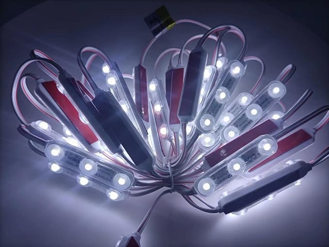 20Ft LED Module 1.2W 12V DC No Polarity Input 6500K Day White Waterproof - Image 5
