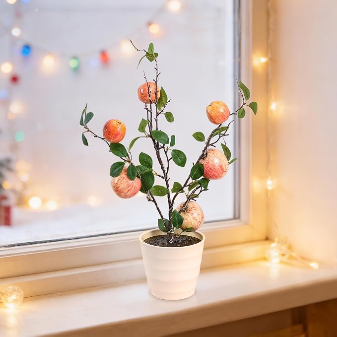 Artificial Apple Tree Lamp Night Light, Apple Lamp - Image 9