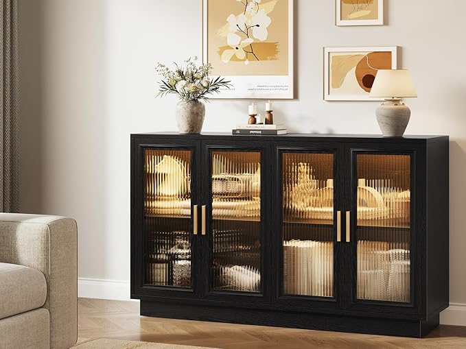 Sideboard Buffet Cabinet with Storage - Image 7