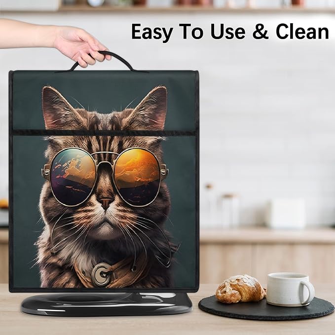 Cat Kitchen Aid Mixer Cover Compatible Stand Mixer Dust Cover | Funny Animal - Image 6