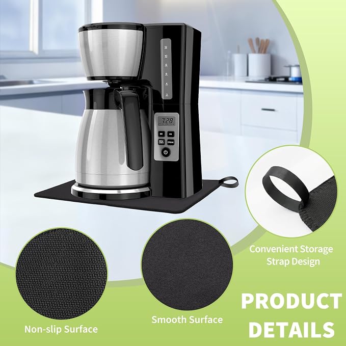 Sliding Pad for BLACK+DECKER 12 Cup Thermal Programmable Coffee Maker-Smooth - Image 3