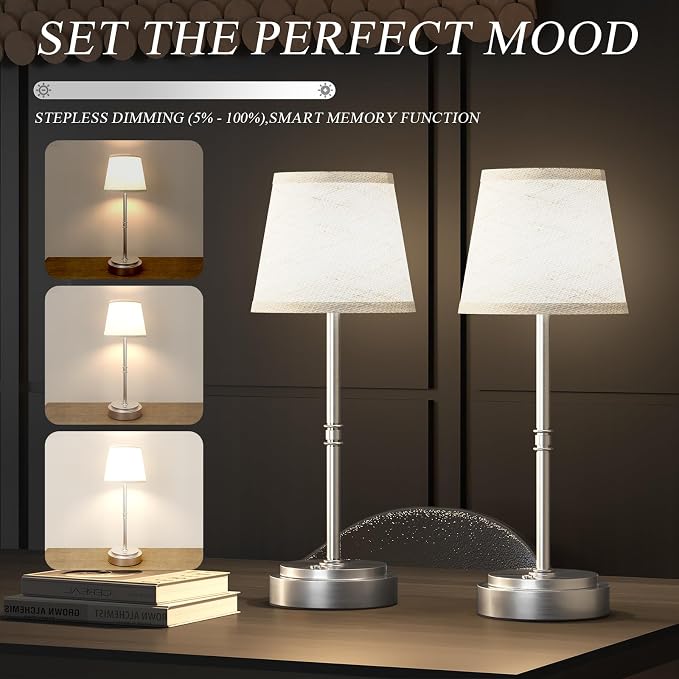 Cordless Table Lamp Rechargeable - Image 3