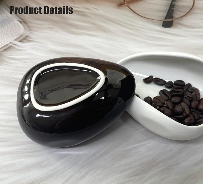 Newly Upgraded Coffee Bean Dosing Cup, Ceramic Dosing Dish - Image 3