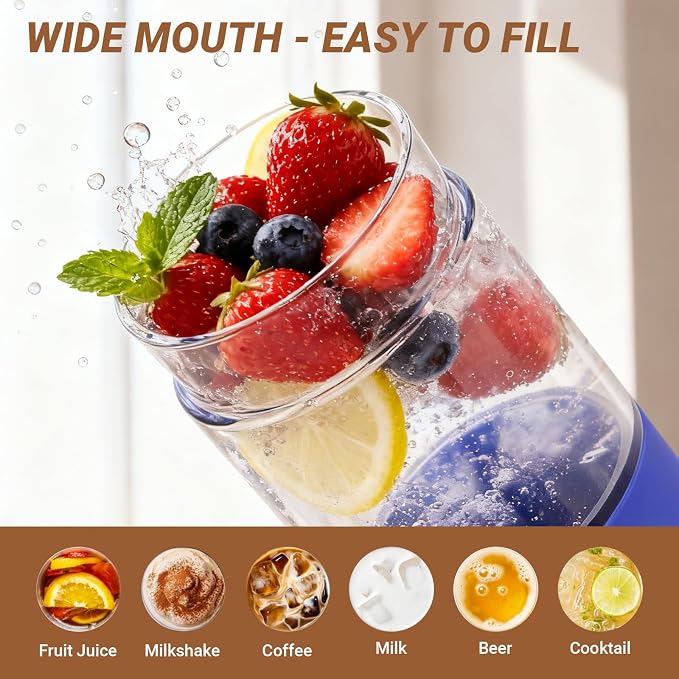 Zenbo 20 oz Glass Tumbler with Silicone Lid & Straw, Reusable Borosilicate - Image 5