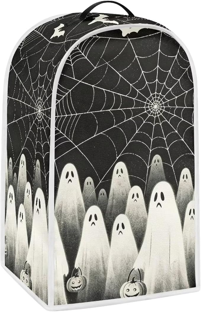 Web Ghost Blender Dust Cover, Anti Fingerprint Polyester Stand Mixer or Coffee by Unknown
