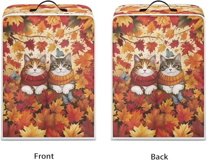 Maple Cats House Coffee Maker Cover Lightweight Coffee Pot Cover Kitchen - Image 2