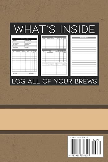 Beer Brewing Journal: Homebrewing Logbook and Recipe Journal - Image 2