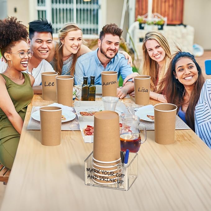 Coffee Bar Accessories and Organizer, Disposable Cup Holder - Image 9