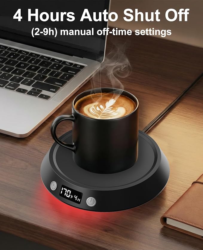Kepwam Coffee Mug Warmer - 50W Electric Coffee Warmer - Image 3