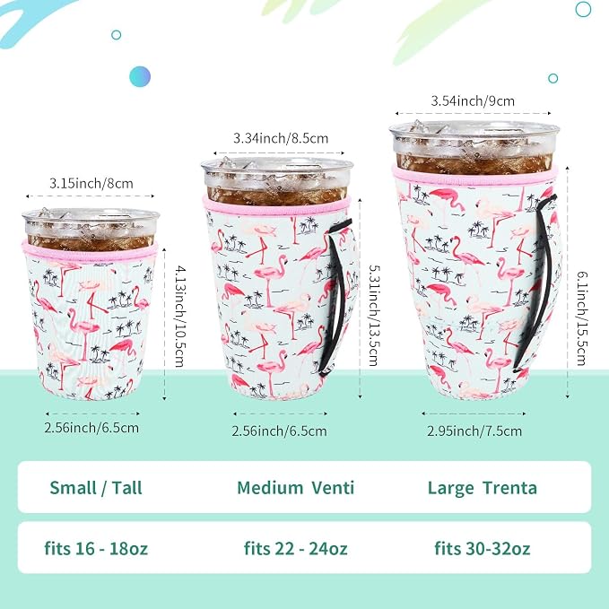 Iced Coffee Sleeve Insulator Sleeves - Image 2