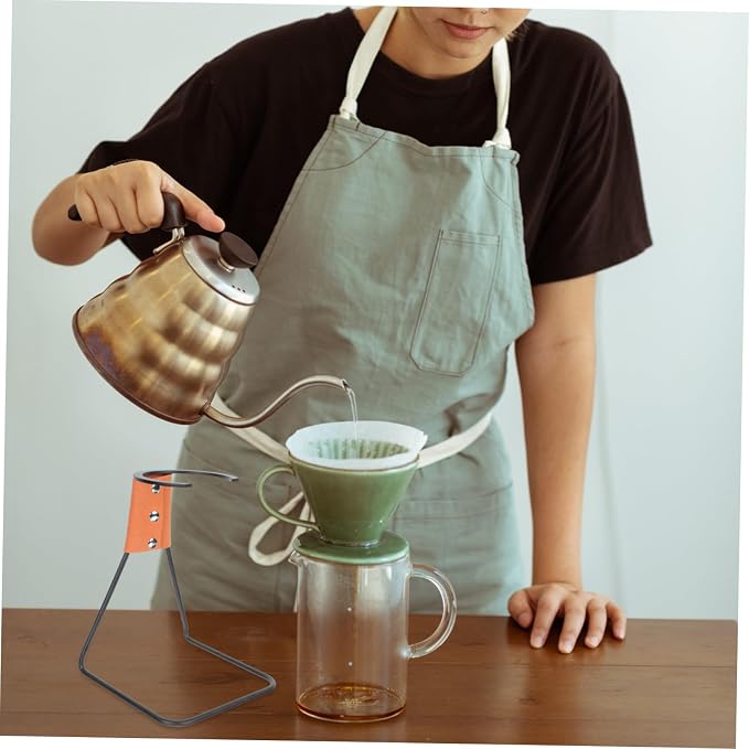 1pc Reusable Coffee Dripper Stand Metal Filter Holder - Image 8