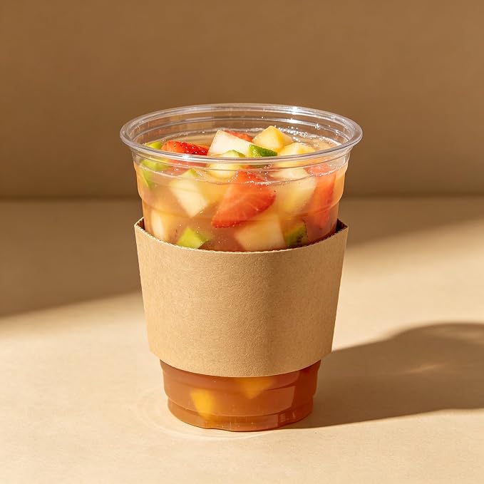 EchoDone 8 oz Disposable Coffee Cup Sleeves - Image 7