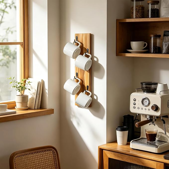 Yohsnor Coffee Mug Wall Rack - Image 3
