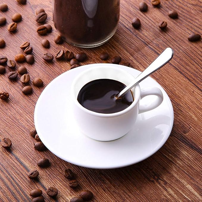 20 Pieces Demitasse Espresso Spoons, 4.5 Inches Stainless Steel Mini Coffee - Image 4