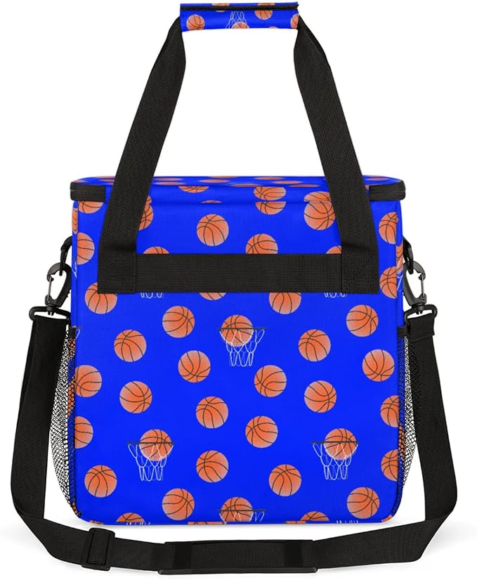 Basketball Coffee Maker Travel Bag, Basketball Large Carrying Storage Case - Image 5