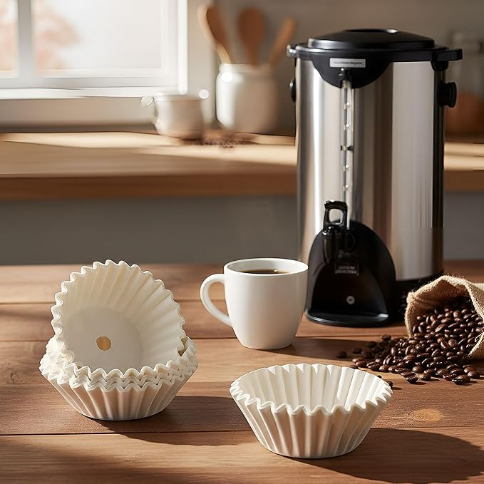 Feifeiya 100 Pcs Pre-punched Holes Coffee Filters - Image 5