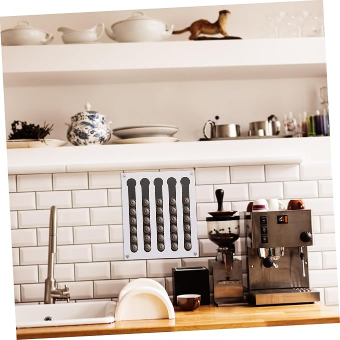 PRETYZOOM Coffee Pod Holder Capsule Storage Mount Capsule Organizer Kitchen - Image 7
