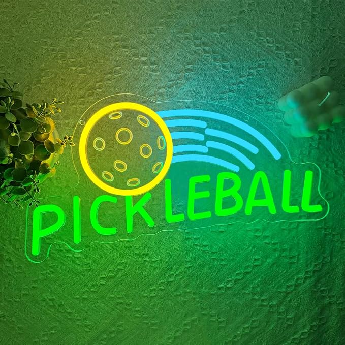 Pickleball Neon Sign, Sport Dimmable LED Light Signs - Image 6