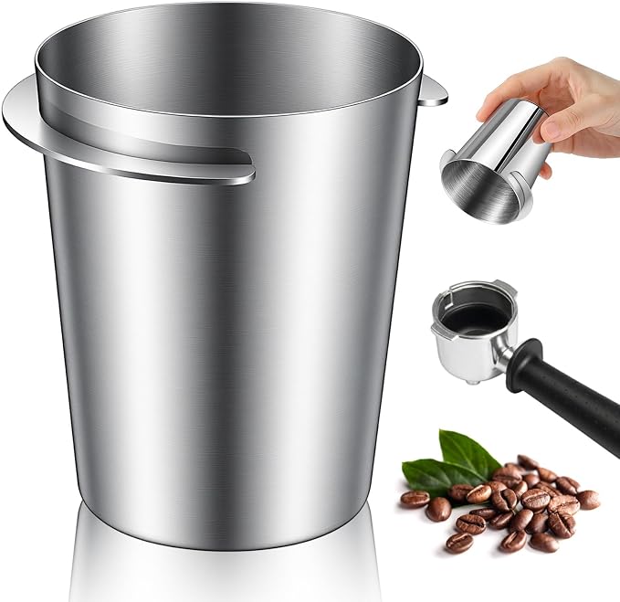 Coffee Dosing Cup 58mm Stainless Steel Espresso Dosing Cup Espresso Machine by Unknown