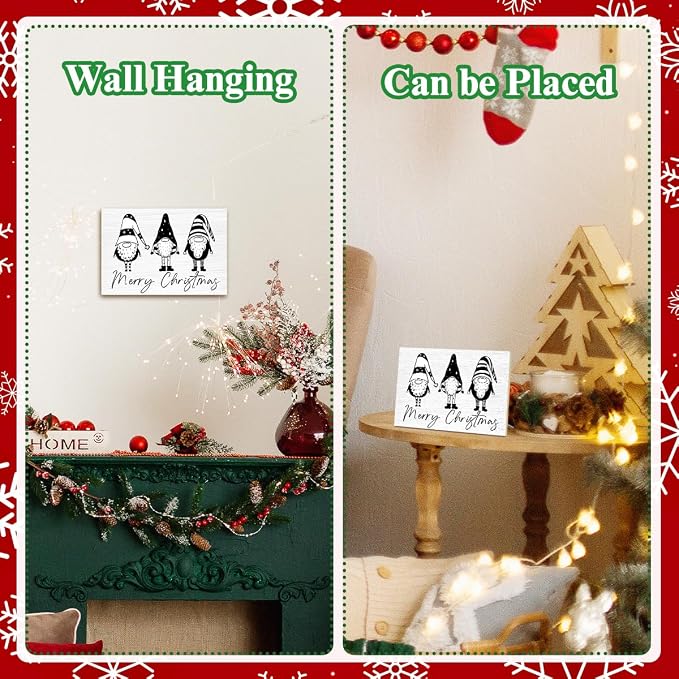 Santa Claus Merry Christmas Signs - Image 5