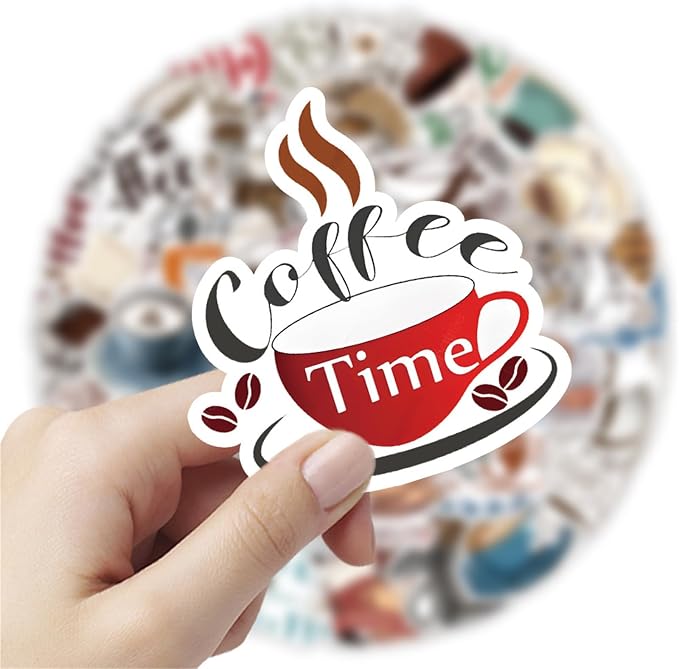 Aesthetic Coffee Theme Stickers - Image 4