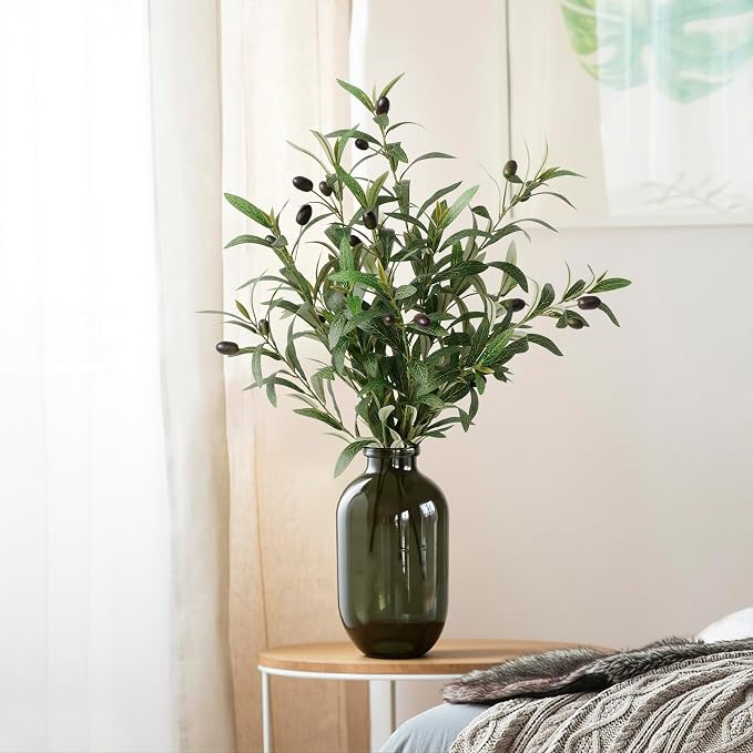 Leftover 3PCS 23.6Inch Faux Olive Branches - Image 4