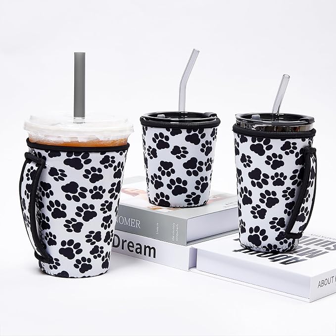 3 Pack Iced Coffee Sleeve Insulator Sleeves - Image 2