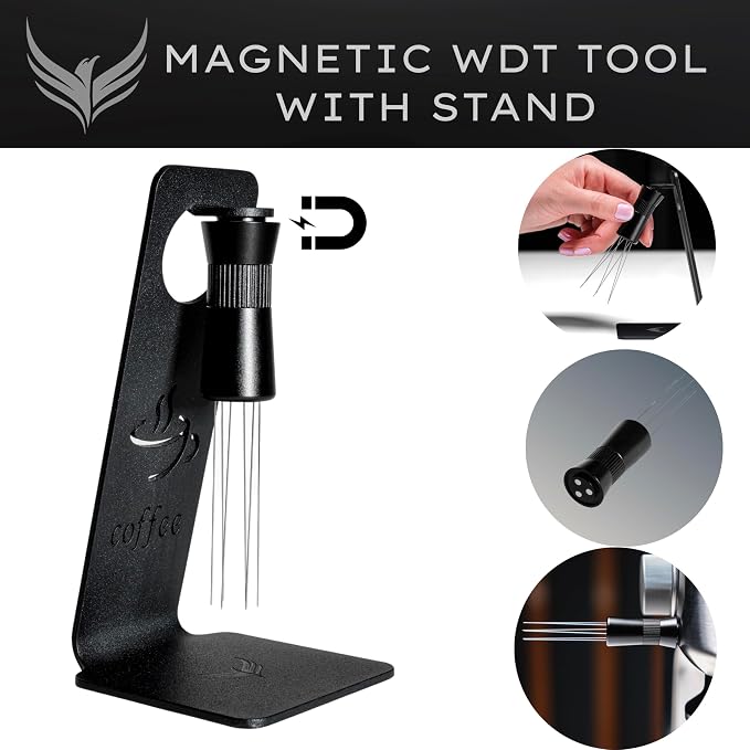 WDT Tool Espresso Stirrer Distrubution Tool Adjustable Coffee Needle - Image 2