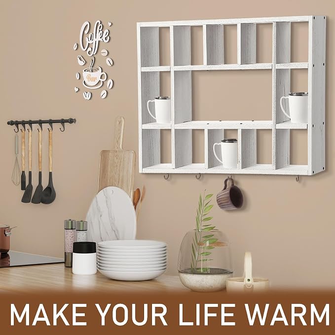 Cinnvoice Oversize Coffee Mug Display Shelf - Image 4