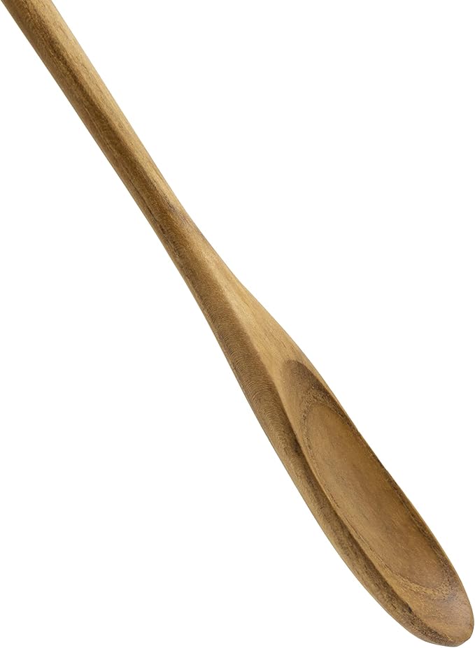FAAY - 4 Pcs 9.5” Long Teak Spoon, Chef Testing Spoons, Handcrafted Cocktail - Image 2