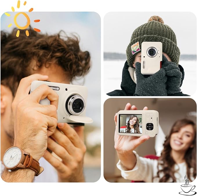 Case for KODAK PIXPRO FZ55, Soft Silicone Camera Case for Kodak FZ55 - Image 4