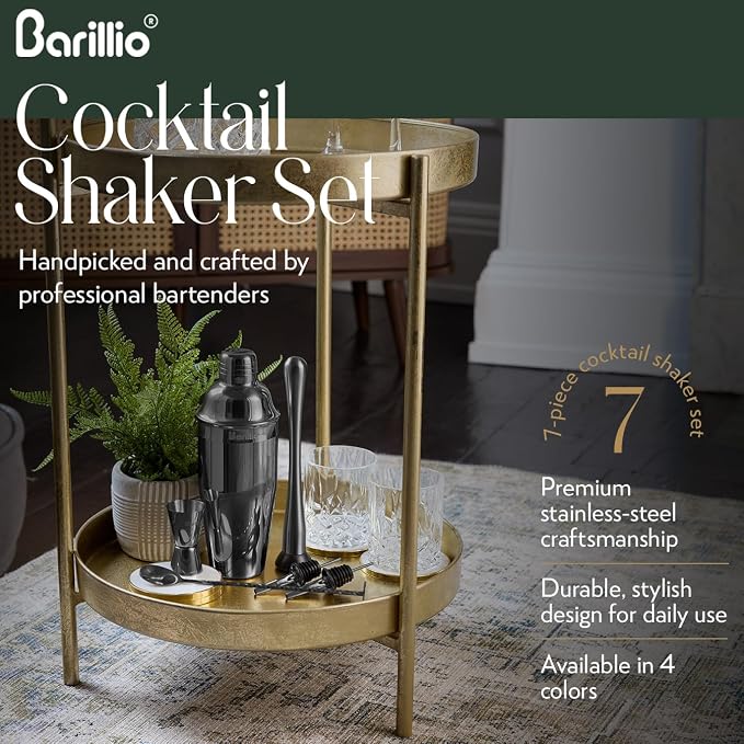 Barillio Black Mixology Bartender Kit - Image 4