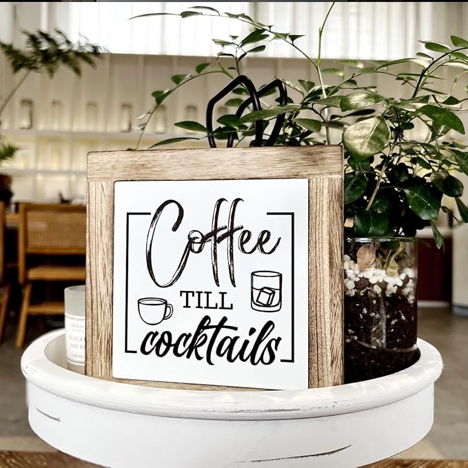 Rustic Coffee Bar Sign - Image 4