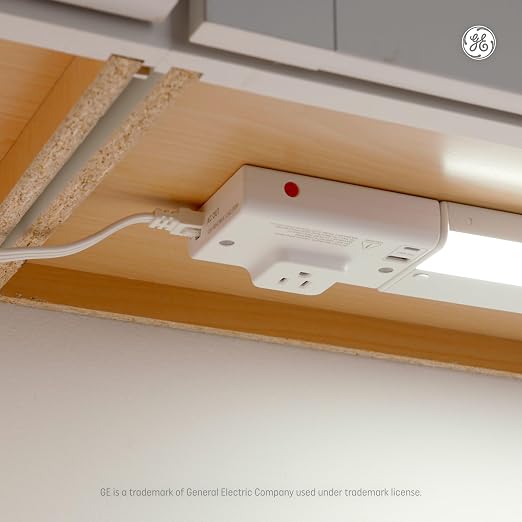 GE LED Undercabinet Light Fixture, Linkable Integrated Plug-in Fixture - Image 4