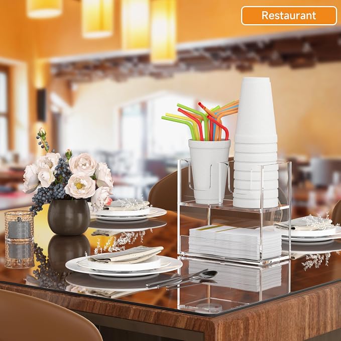 Beego 3-Compartment Cup Holder for Countertop - Image 4