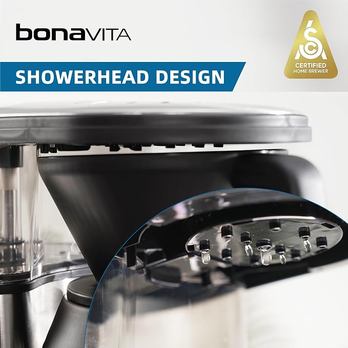 Bonavita 5 Cup Drip Coffee Maker Machine, One-Touch Pour Over, Auto Pause - Image 3