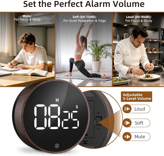 VOCOO Digital Kitchen Timer - Image 5