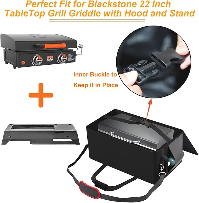 22 inch Griddle Carry Bag for Blackstone 17 Inch Grill & 22 Inch Griddle - Image 2