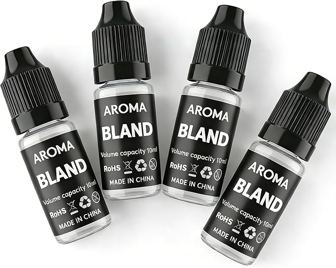 Cocktail Bubble Smoke Gun Aroma, 4 x 10ml Neutral Essential Oils & 4 x by LWRT