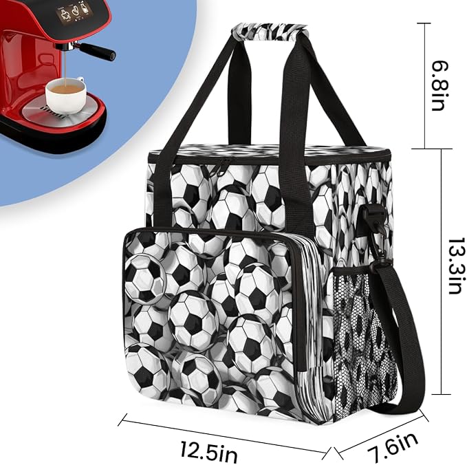 Sports Soccer Coffee Machine Bag Compatible - Image 2
