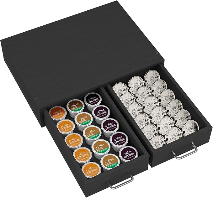 Simple Trending K Cup Organizer Coffee Pod Storage Box, Tea Organizer Holder by SimpleTrending