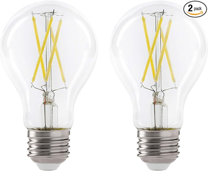 Xtricity LED 9W A19 Filament Clear Light Bulb, 60W Equivalent, 800 Lumens by Xtricity